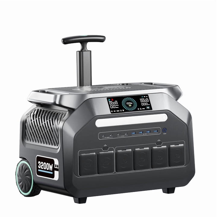 P3200 Solar Generator, 1 Hour Fast Charging, EPS,APP Control Features