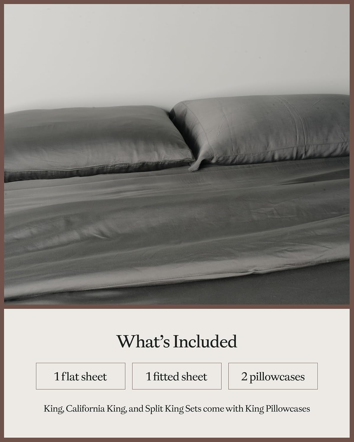 Modern Luxury Bed Sheet Set - 100% Viscose 4 Pieces Sheet Set