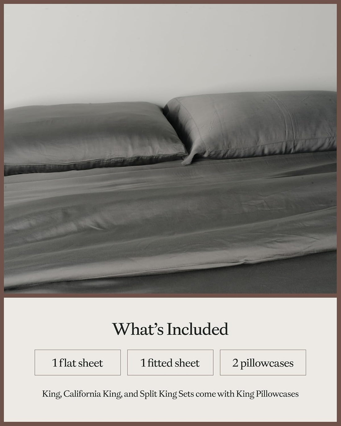 Modern Luxury Bed Sheet Set - 100% Viscose 4 Pieces Sheet Set