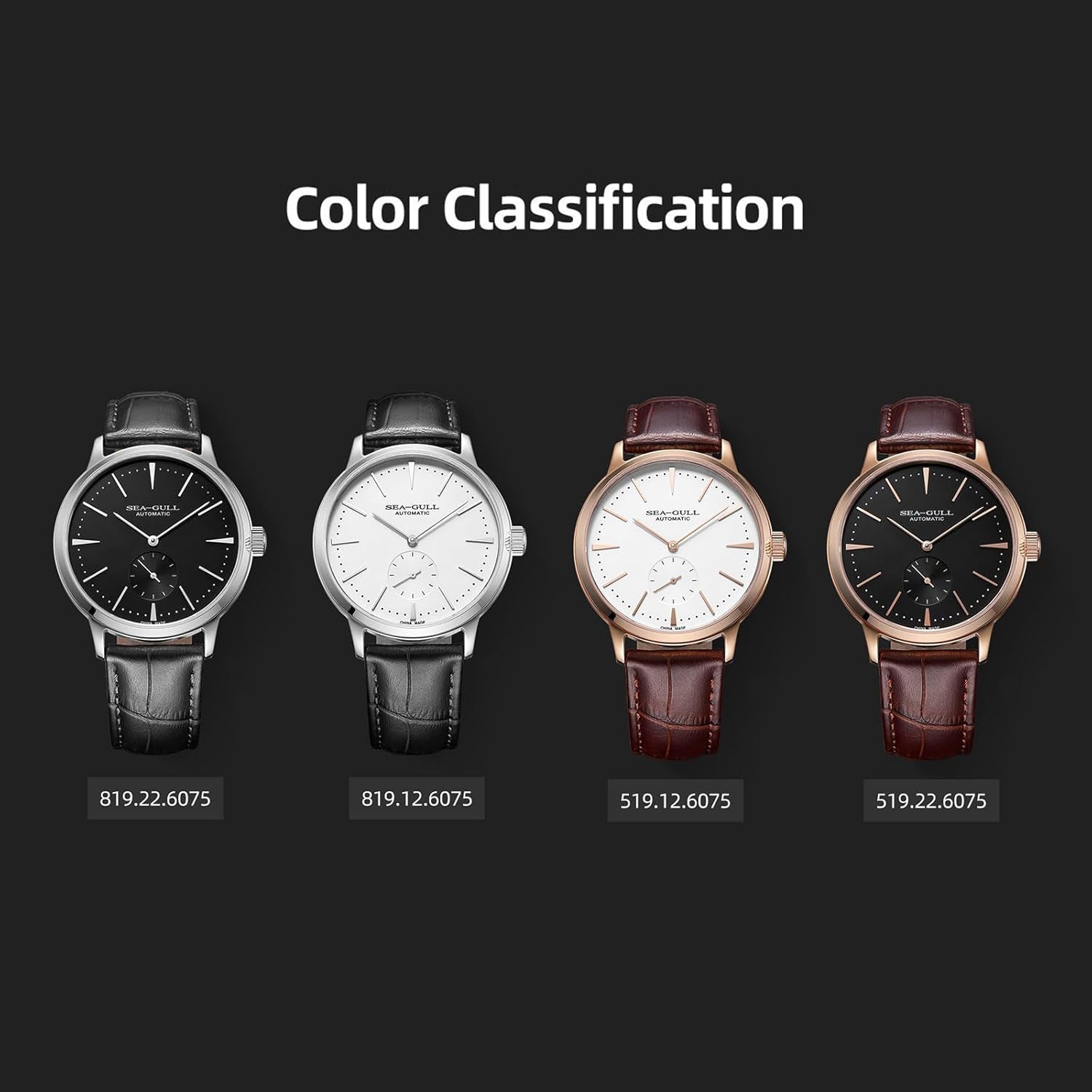 Modern Mens Business Leather Strap Watch