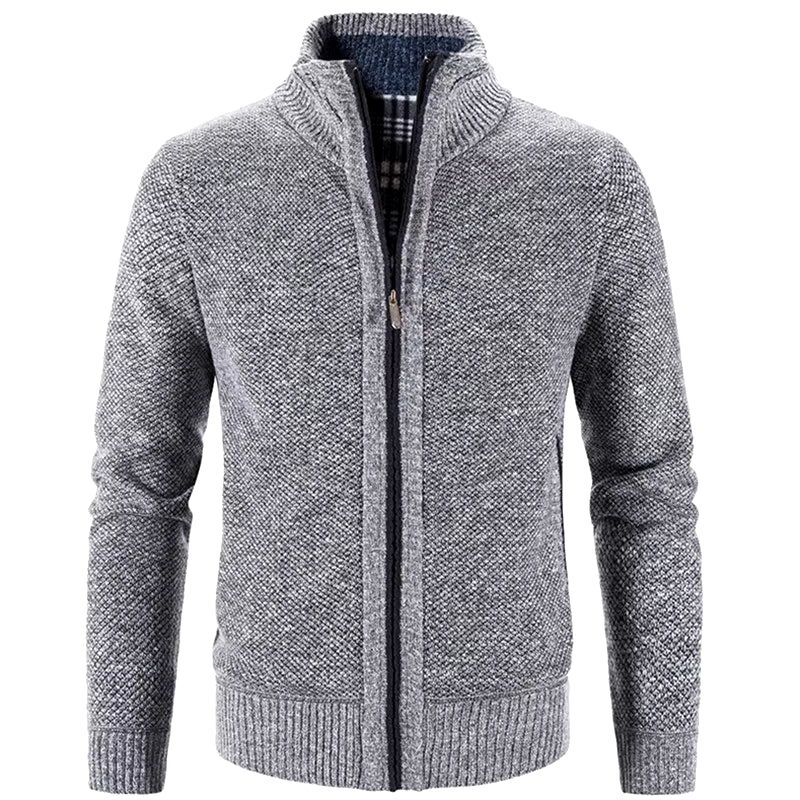 New Spring Autumn Knitted Sweater Men Fashion Slim Fit Cardigan Men Causal Sweaters Coats Solid Single Breasted Cardigan Men