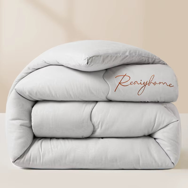 Luxury Quilted Winter Comforter – Soft Fluffy Thick Duvet Blanket