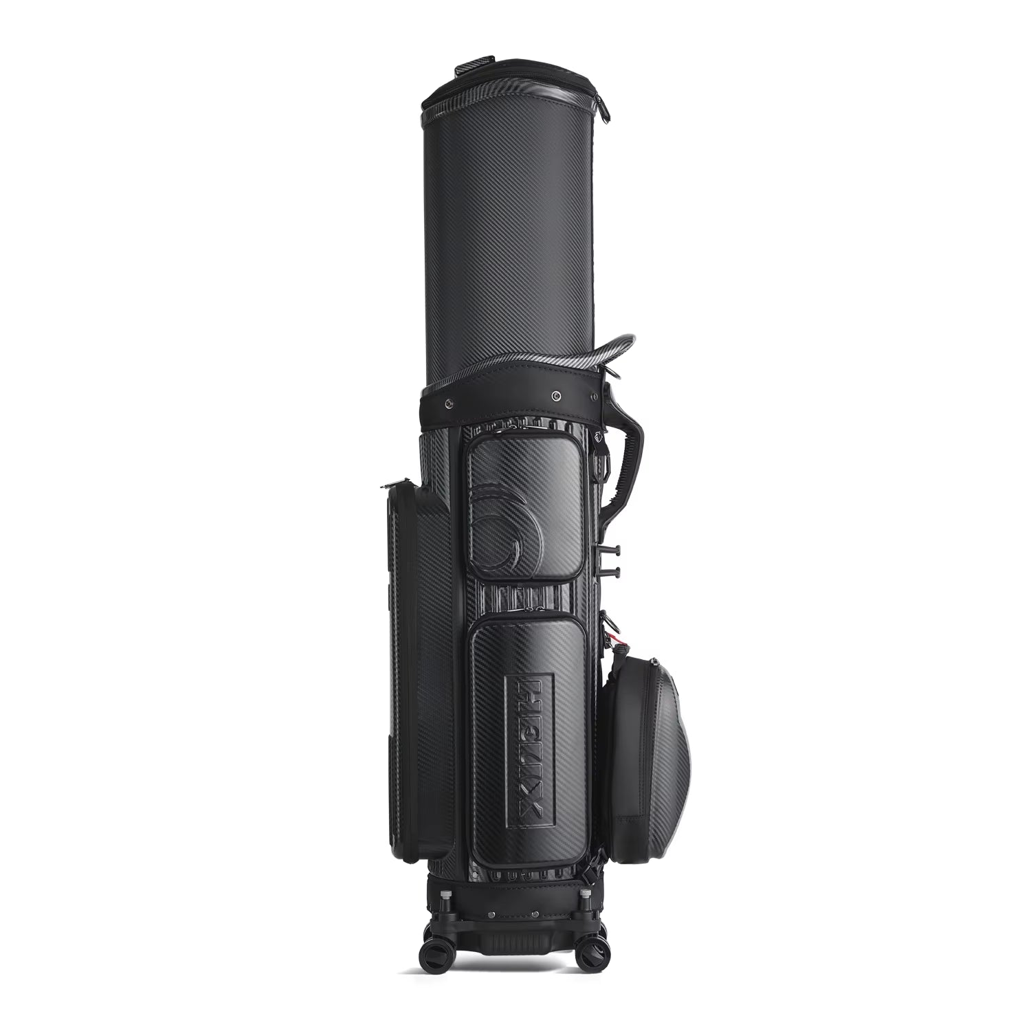 New Air Travel Hardshell Golf Bag with Retractable Protection Top Cover