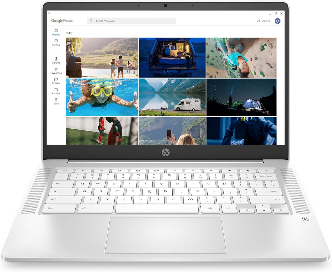 Chromebook X360 14A-Ca0010Sa - Intel Pentium Silver N5030 Processor - 4GB RAM - 128GB Emmc - 14 Inch HD 16:9 Display - Chromeos Mineral Silver