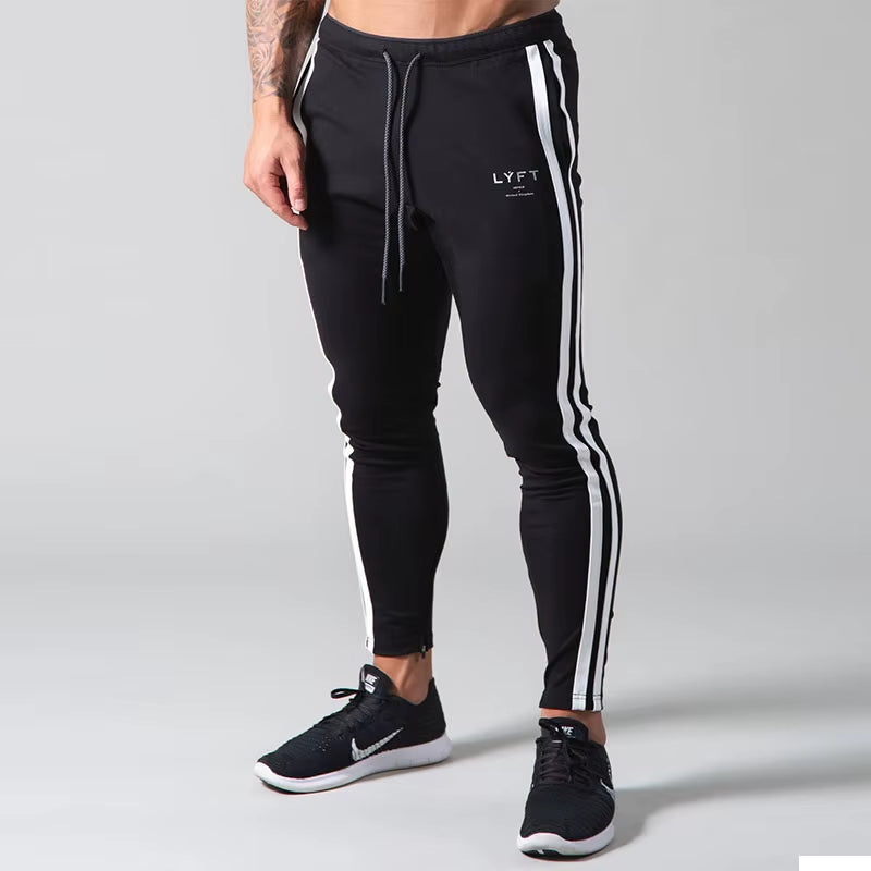 Men Running Fitness Sweatpants Quick Dry Casual Training Sport Pants Elastic Jogging Trousers Gym Workout Pants Male Gym Clothes