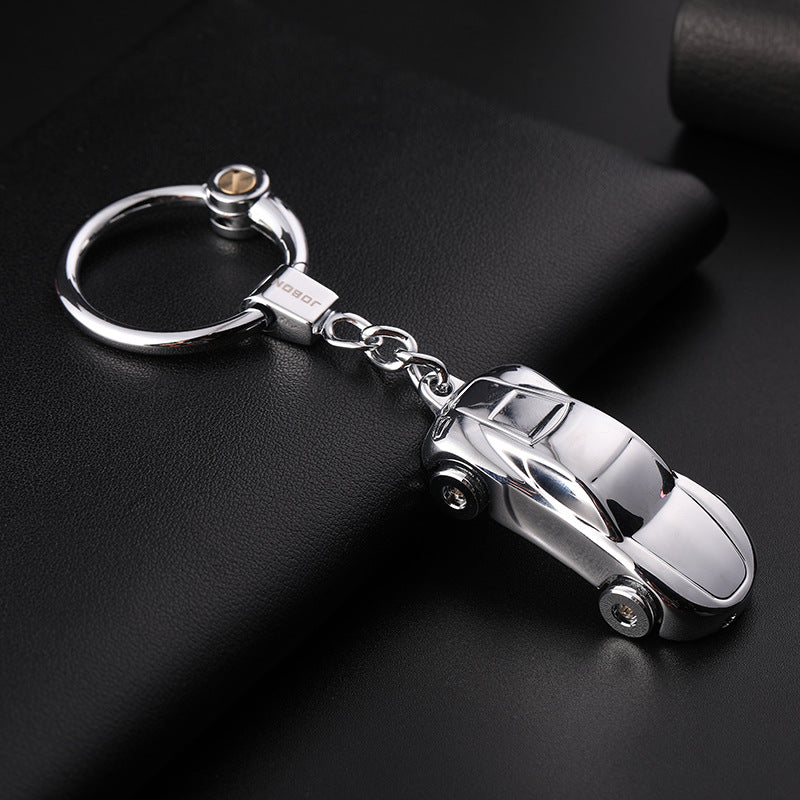 Creative Car Modeling Keychain With LED Lights