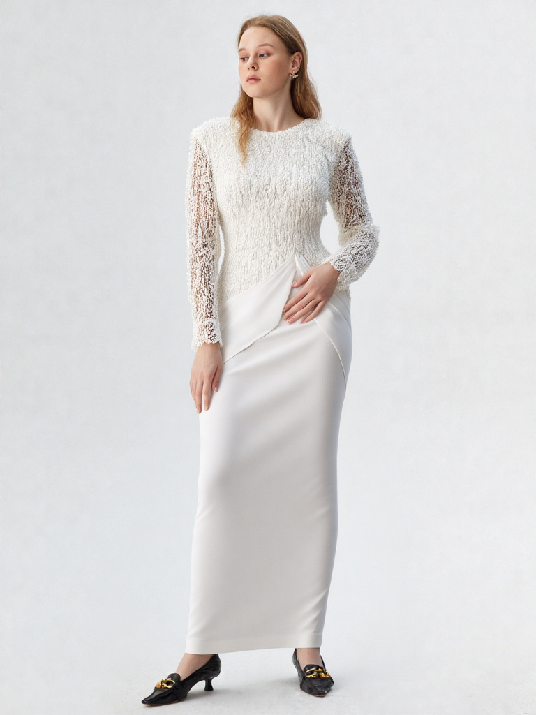 New Irregular High Waist Dresses Women Evening Party Dress
