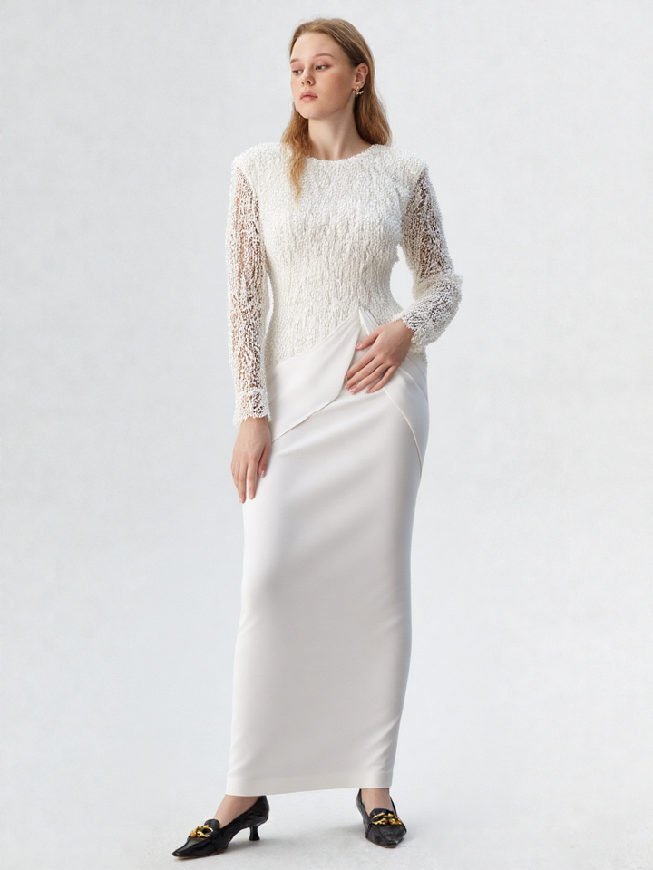New Irregular High Waist Dresses Women Evening Party Dress