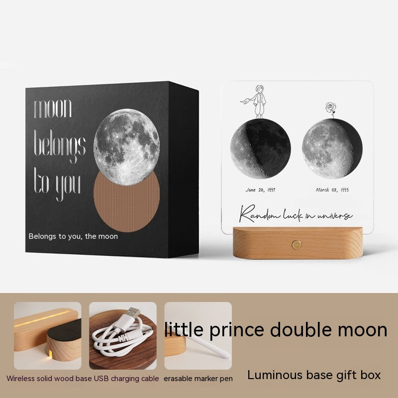 Moon Gift On The Day Of Birth Moon Decoration Gift