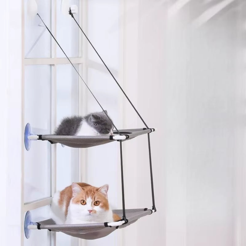 New Cat Hammock Window Bed Kitten Sunny Seat Hanging Sofa 