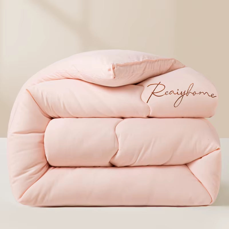 Luxury Quilted Winter Comforter – Soft Fluffy Thick Duvet Blanket