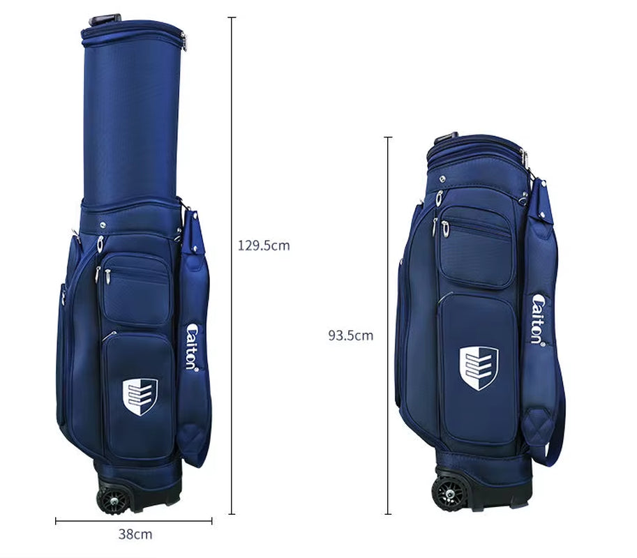 Modern Multifunctional Golf Stand Bag Waterproof Large Capacity 