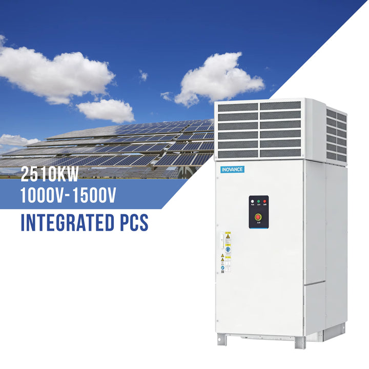 Lifepo4 Lithium Ion Battery Hybrid Off-Grid Air Cooling PCS Integrated Energy Storage System 2.5MW Industrial New Energy