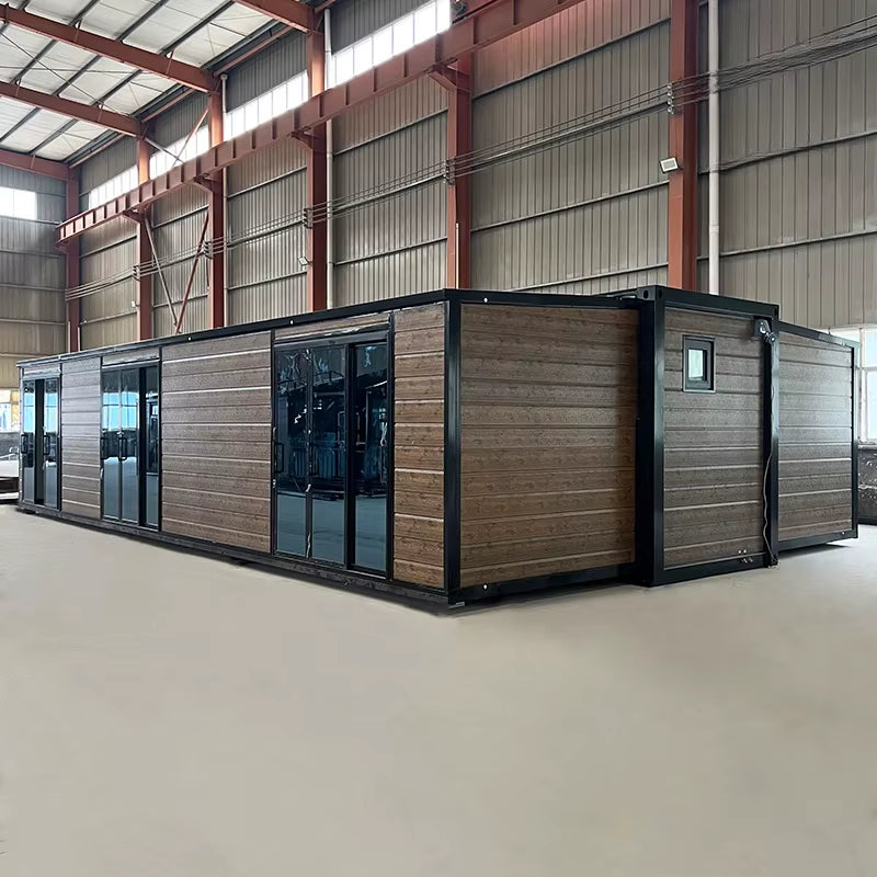 Pre-Made Luxury 40Ft Steel Prefab House Expandable Extendable Cabin Fold Out Container Custom Living Prefab 20/30/40Ft Home