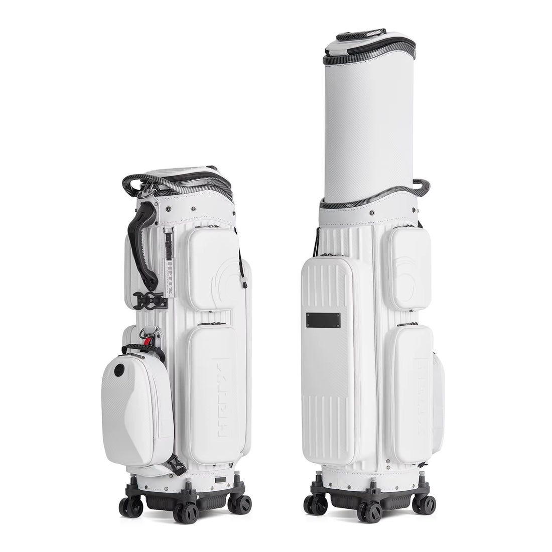 New Air Travel Hardshell Golf Bag with Retractable Protection Top Cover