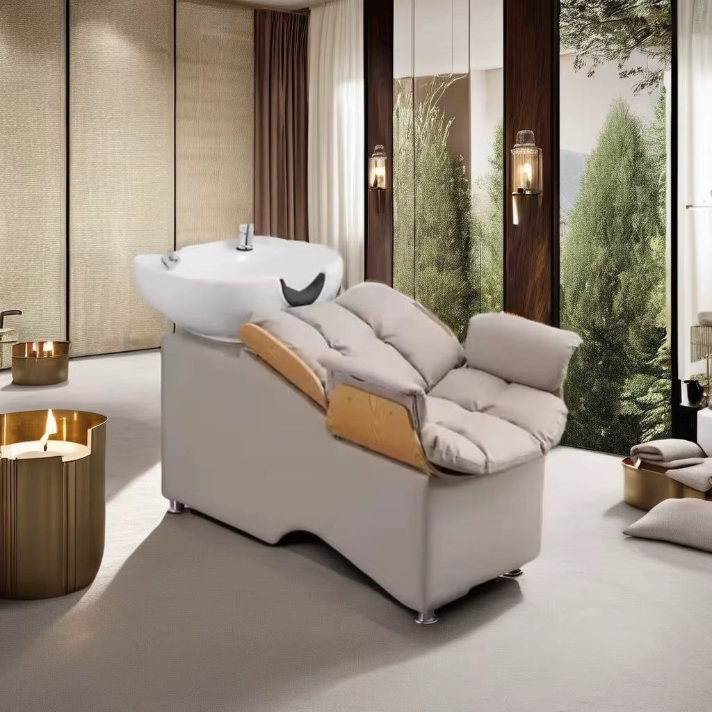New Design Metal Massage Salon Backwash Unit