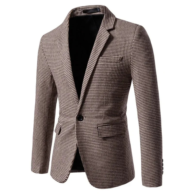 Modern Mens Casual Business Blazer Jacket 