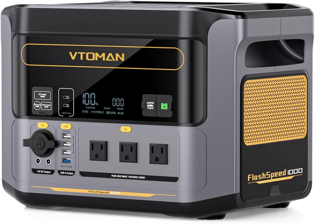 Flashspeed Pro 3600 Portable Power Station, 3096Wh LFP Battery Solar Generator with 400W Solar Panel, 2Hr Fast AC Charge, 25% Efficient, UPS Home Backup with Wheels, for Outdoor RV Emergency