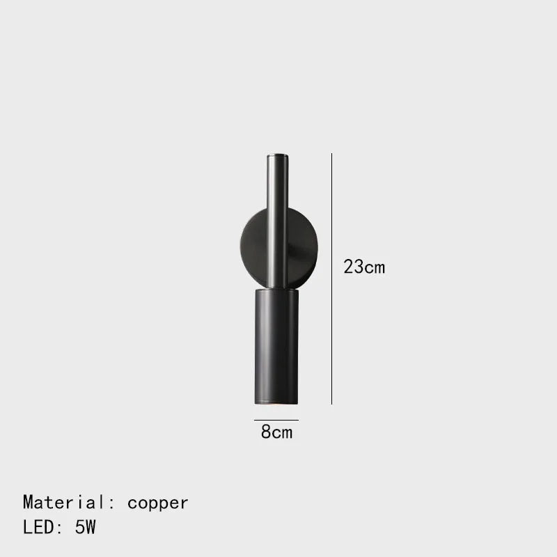 Premium Nordic Rotatable Wall Lamps Bedroom Decor Wall Lighting
