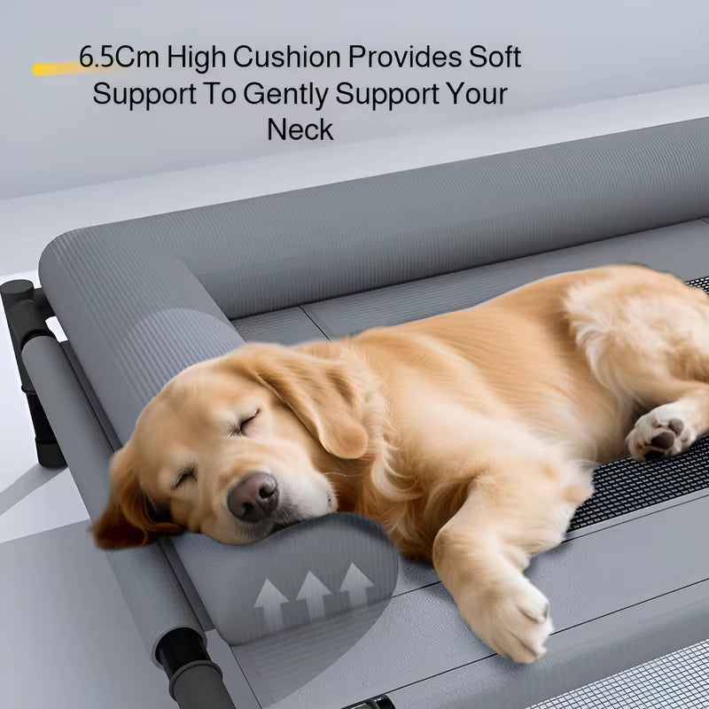 Modern Moisture-Removable/Washable Off-The-Ground Dog Pet Bed 