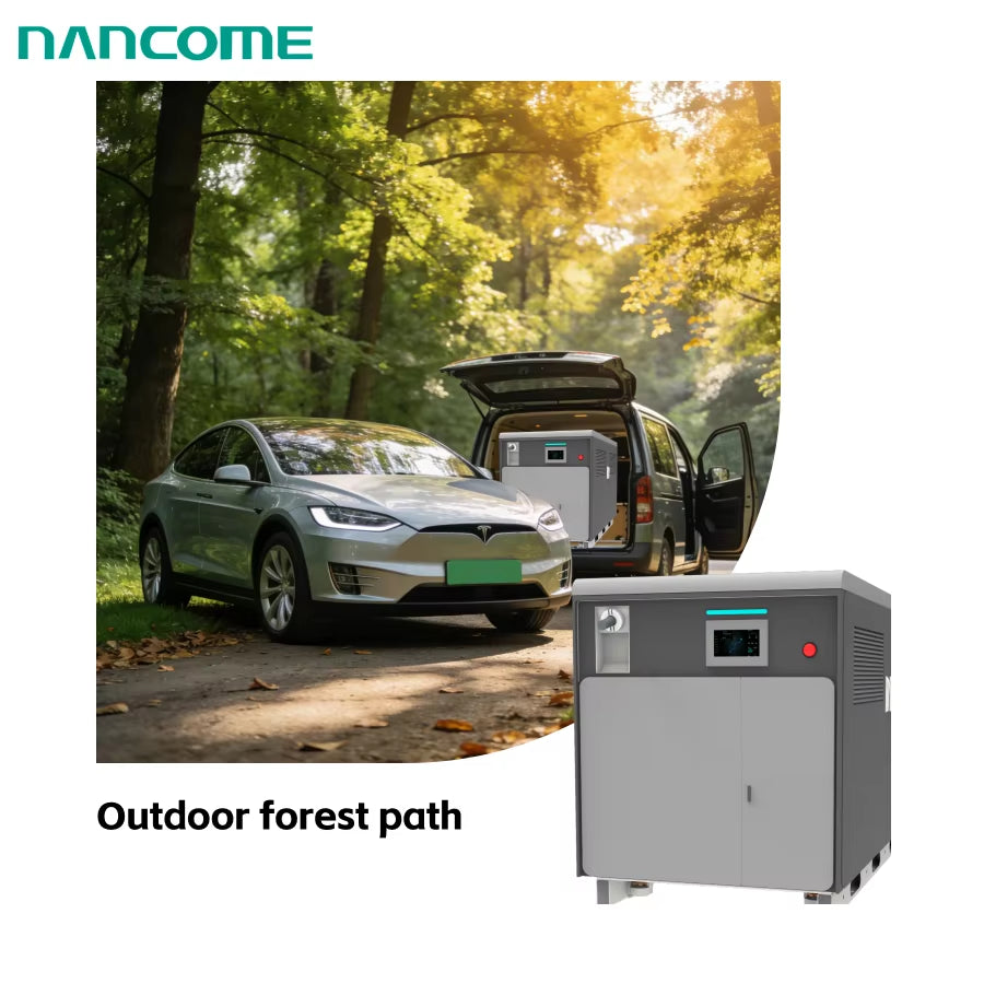 NANCOME Mobile EV DC Charger with 100Kwh Integrated Battery System for Roadside Charging and Quick Emergency Assistance