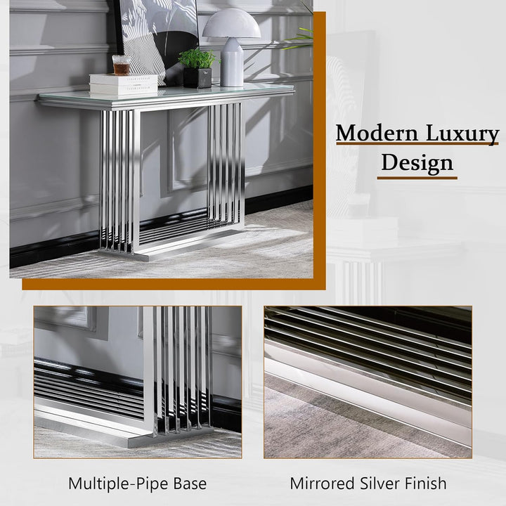 Premium Console Modern Entryway Table Hallway