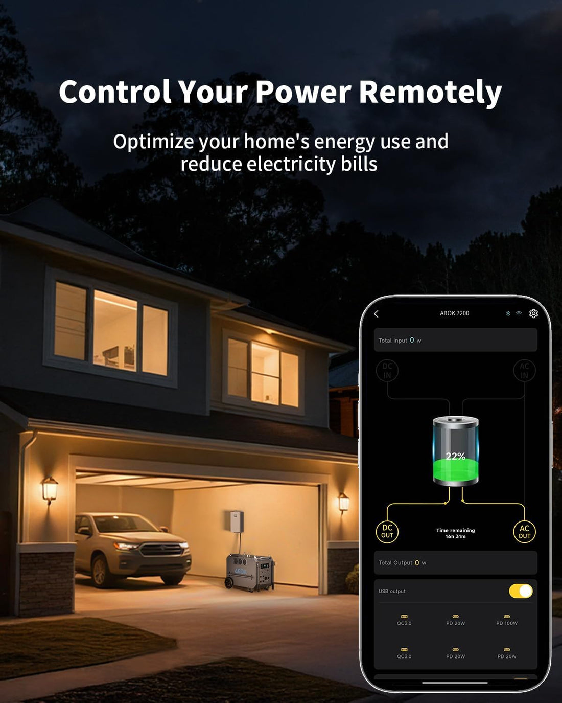 New Power Station, Solar Enabled for Forestry , Construction, Home , Emergency