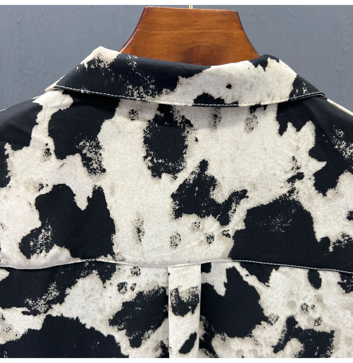 New Summer Ice Shreds Fashion Mens Polo Shirt