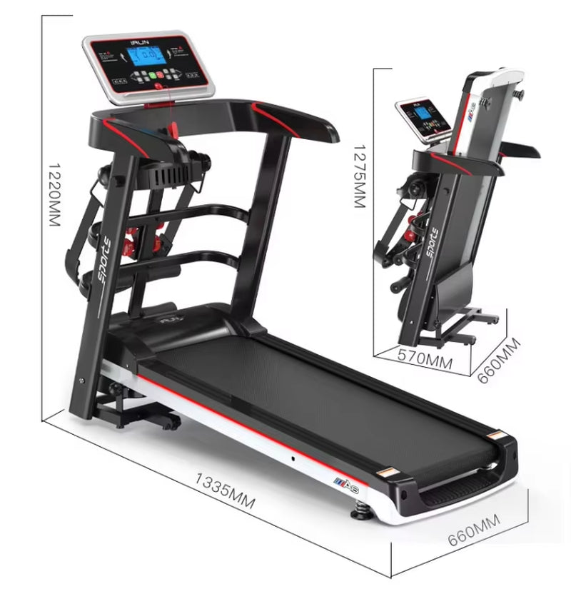 New Design Folding Electric Treadmill Fitness Gym Equipment 