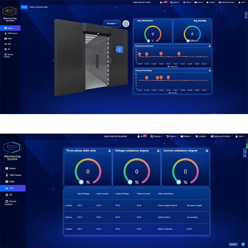 All-In-One Modular Container Data Center Self-Contained Fire Suppression System Data Recovery Device Data Center PDU