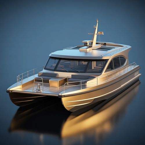 Luxury 812 Customized Aluminium Cruising Yacht 11.8M 12 PAX Inboard Engine Boat