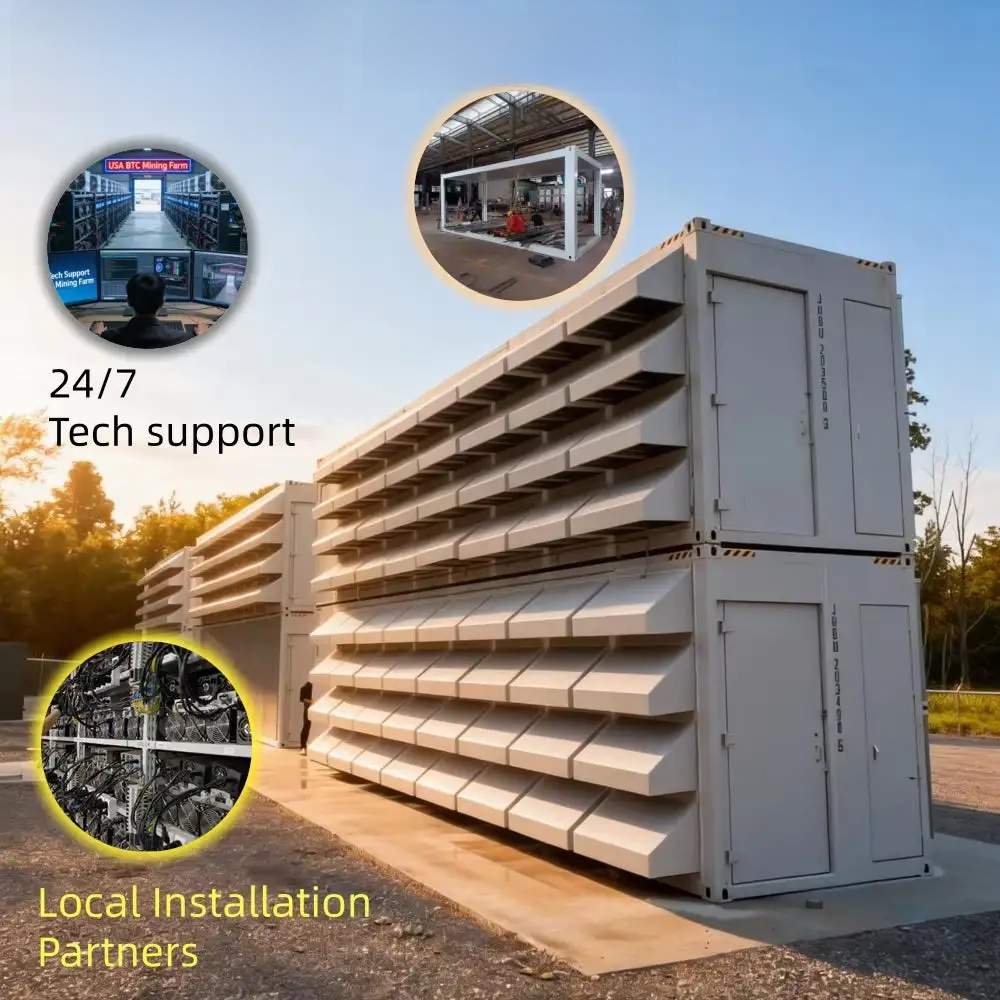 New Prefabricated Mining Hosting CSC ompliant Data Center - Crypto Mining Container