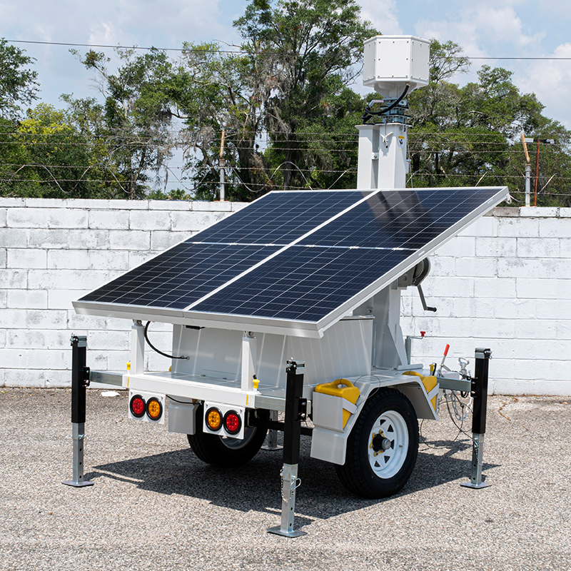 New Solar Power Generator for CCTV Security Cameras - Outdoor PTZ Camera Power Solution
