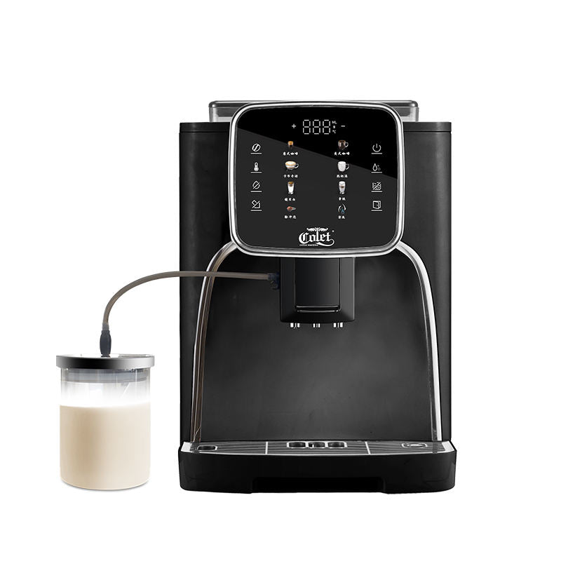 New Fully Automatic Bean to Cup Cappuccino Latte Long Espresso Coffee Machine