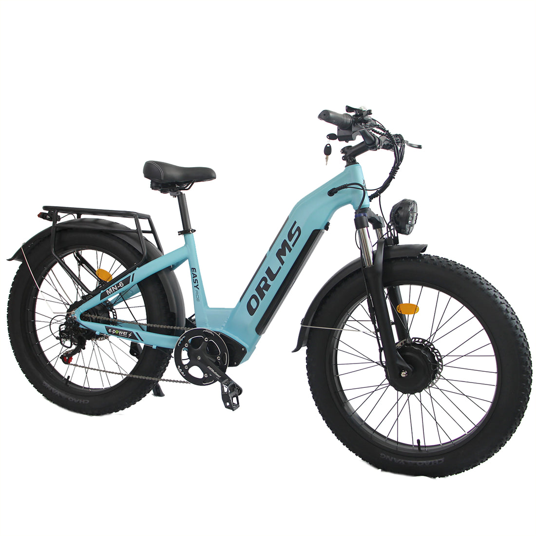 MF1 E-Bike - 52V 23Ah Battery Electric Bike,26-Inch All-Terrain Fat Tire