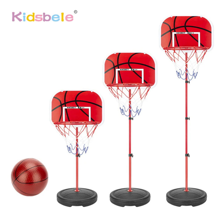 New Toddler Adjustable Basketball Hoop 63-150CM Stand Rack for Kids Baby Outdoor Indoor Ball Sport Backboard Rim Shoot Children Toy