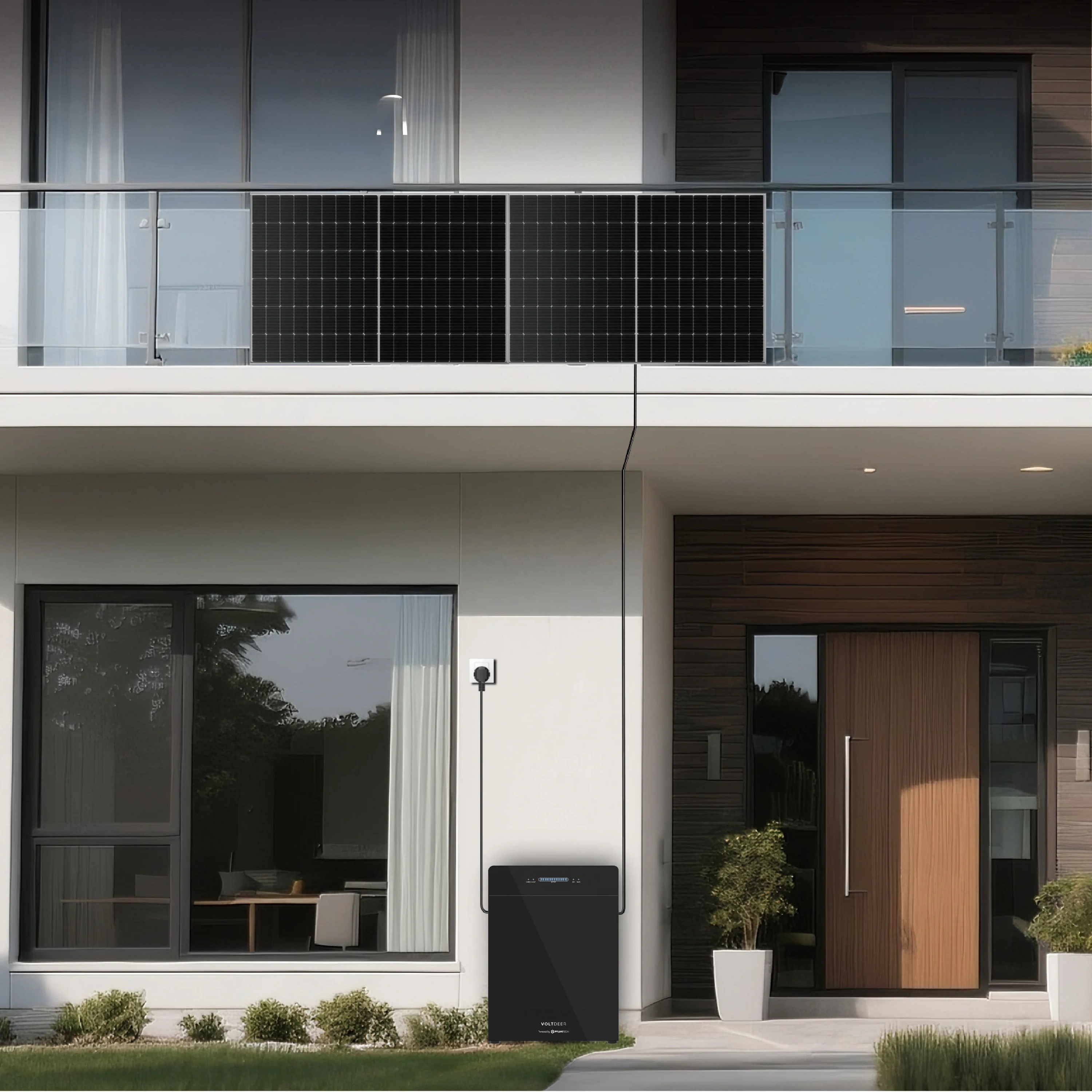 Home Backup - All-in-One Hybrid Solar Energy Storage System AC Coupled ESS with Battery Inverter