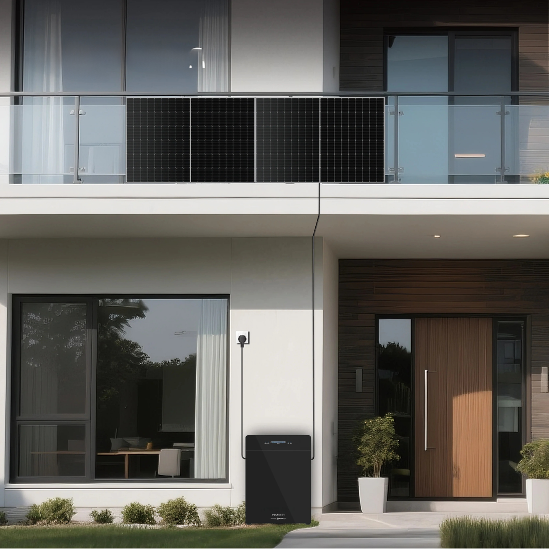 Home Backup - All-in-One Hybrid Solar Energy Storage System AC Coupled ESS with Battery Inverter
