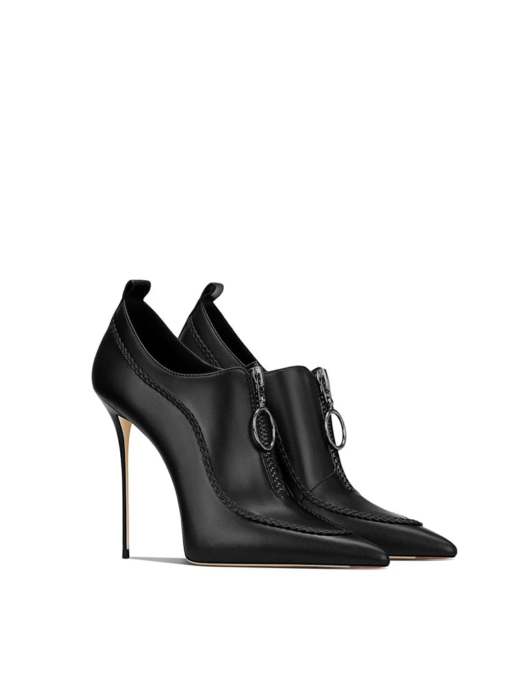 Women's Pointed Toe High Heel Dress Pumps – Elegant Autumn Stiletto Shoes for Weddings Wear