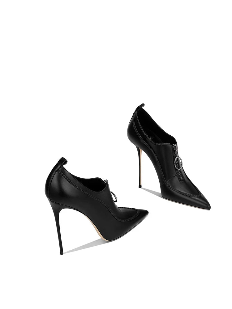Women's Pointed Toe High Heel Dress Pumps – Elegant Autumn Stiletto Shoes for Weddings Wear