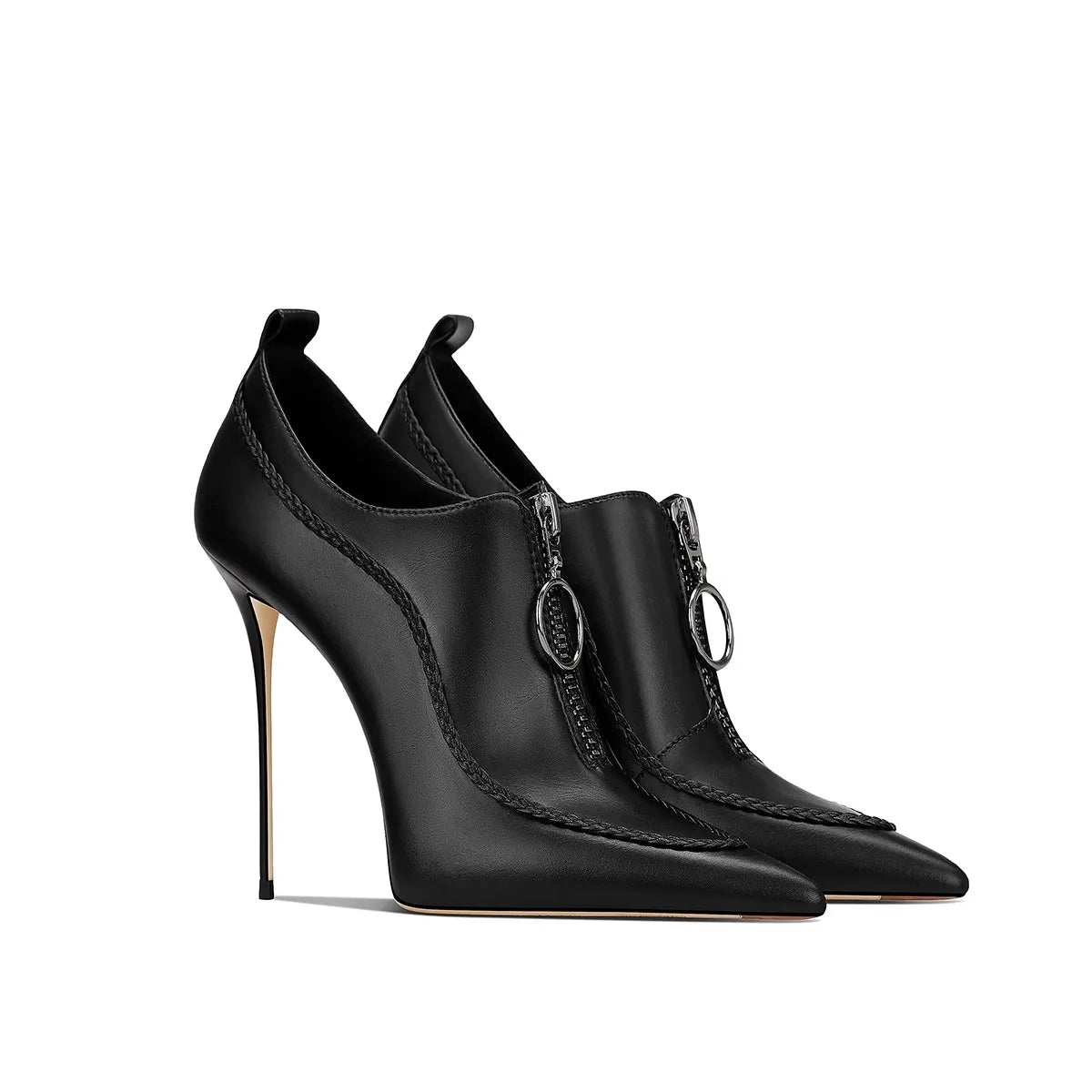 Women's Pointed Toe High Heel Dress Pumps – Elegant Autumn Stiletto Shoes for Weddings Wear