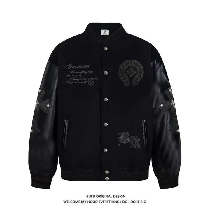 Men's American Vintage Jacket – Casual Loose Sports Pullover