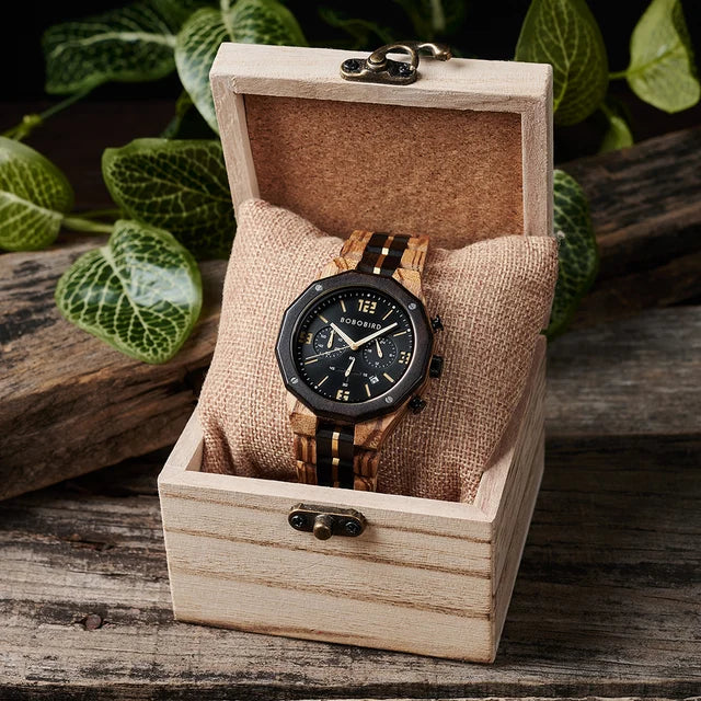 Luxury Wooden Watch for Men Original Business Men'S Watches Fashion Quartz Wristwatch Cutomized Driopshipping