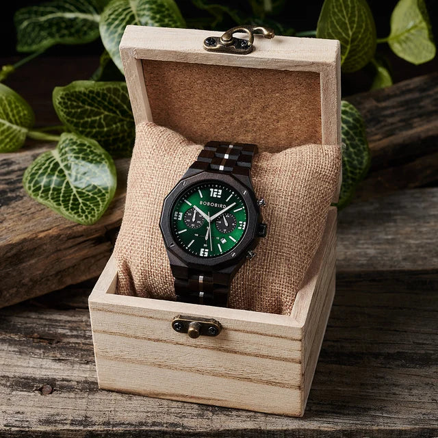 Luxury Wooden Watch for Men Original Business Men'S Watches Fashion Quartz Wristwatch Cutomized Driopshipping