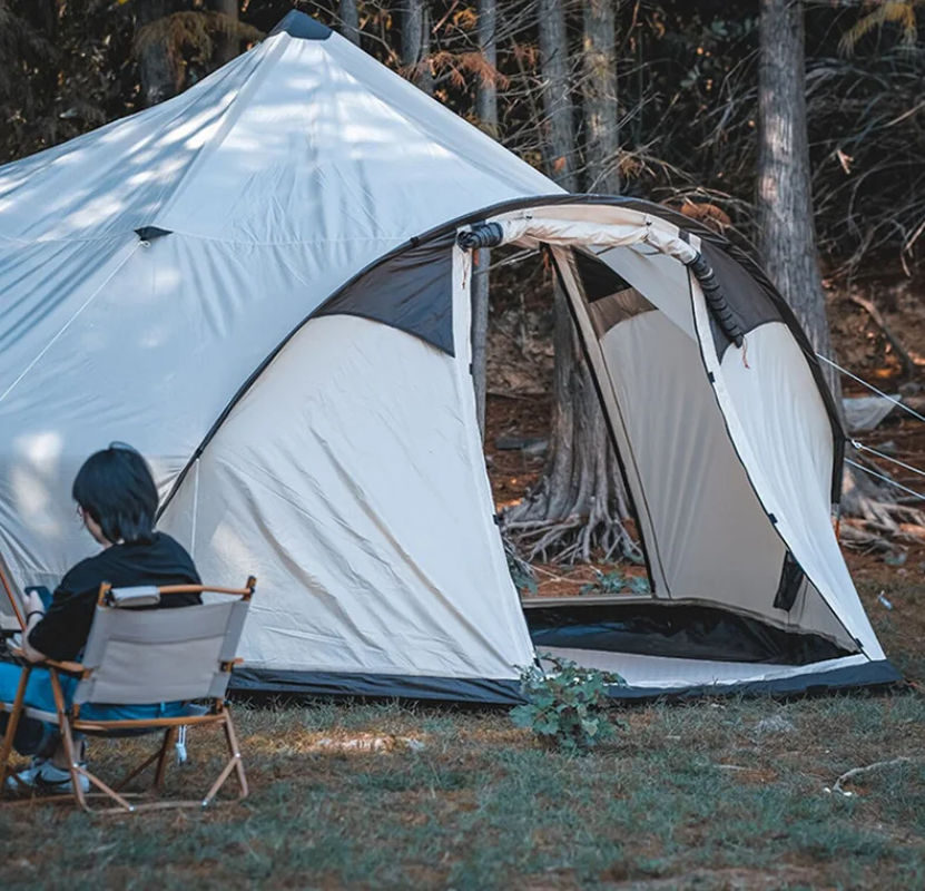 New Large Space Outdoor Event Tent House – Dome Tunnel Camping Tent Multi Entrance