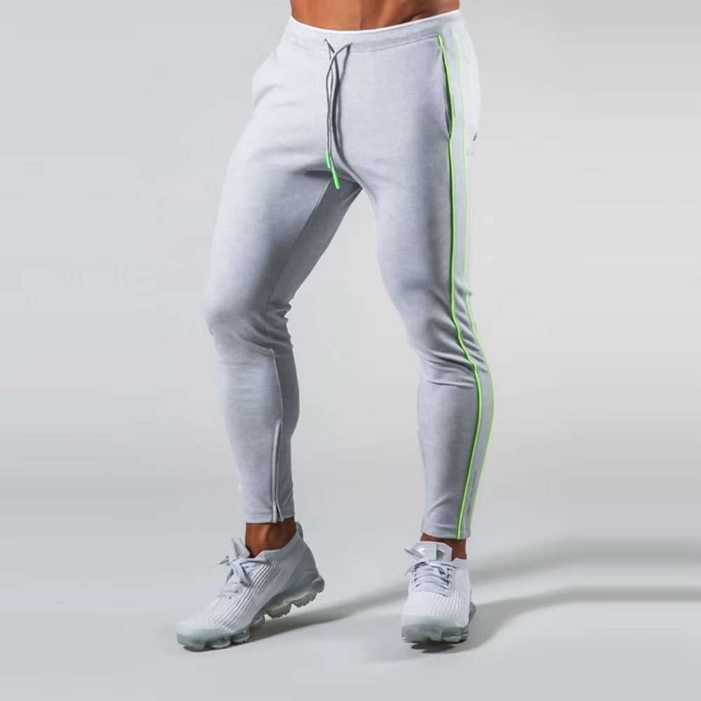 Men's Black Casual Joggers – Slim Fit Sports Track Pants