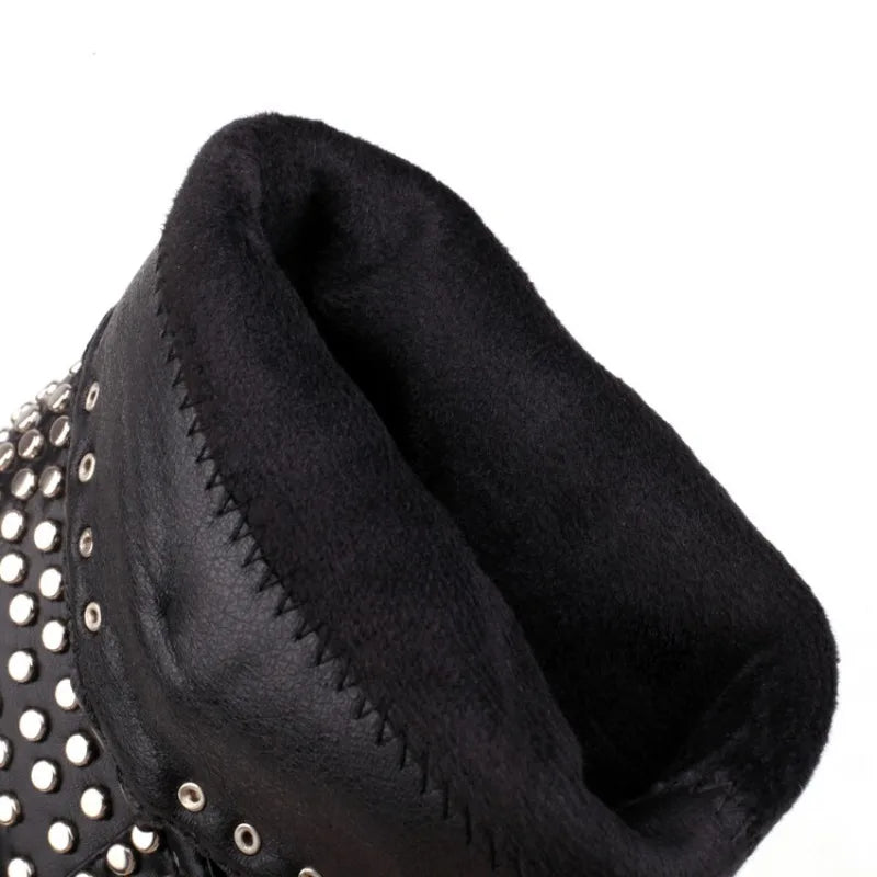 Modern Western Chelsea Boots for Women – 8cm Thick Heel Women Ankle Boots