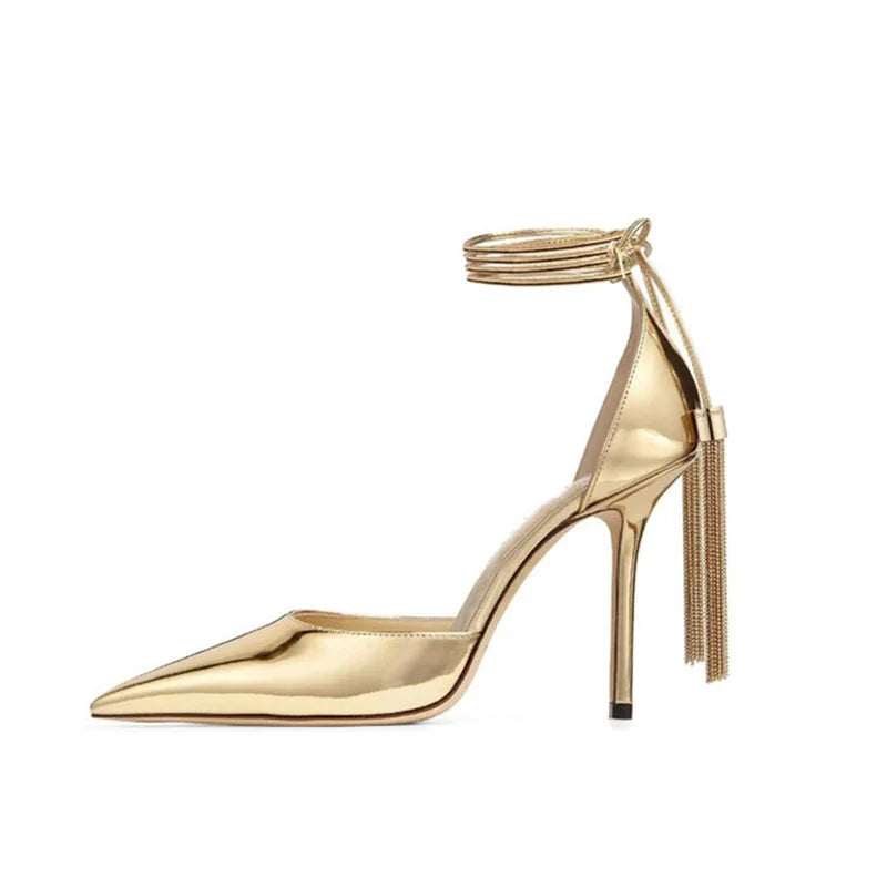 Modern Women Ankle Strap Sandals for Women – Elegant Wedding Party Heels