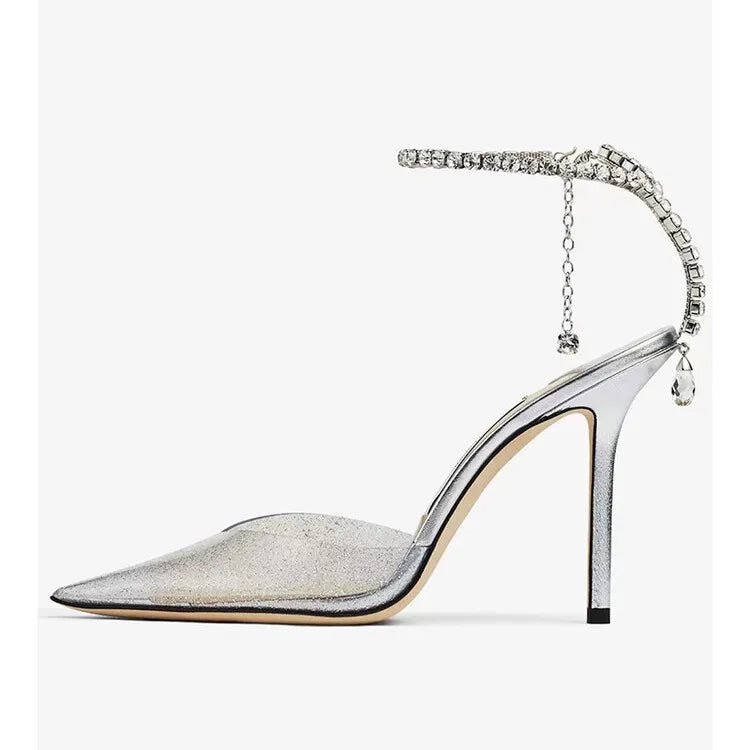 Modern Women Ankle Strap Sandals for Women – Elegant Wedding Party Heels