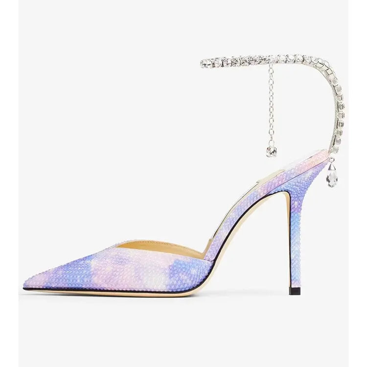 Modern Women Ankle Strap Sandals for Women – Elegant Wedding Party Heels